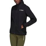 26 - Dame - Polyester Regntøj adidas Women's Terrex Multi RAIN.RDY Primegreen Two-Layer Rain Jacket - Black