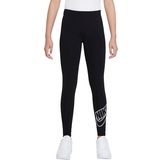 Leggings Bukser Nike Kid's Sportswear Favorites Leggings - Black/White (DD6278-010)