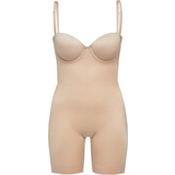 Spanx Bodystockings Spanx Suit Your Fancy Strapless Cupped Mid-Thigh Bodysuit - Beige Beige