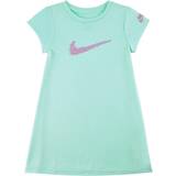 Piger - Turkis Kjoler Nike Sportswear Daisy T-shirt Dress - Mint Foam (36J095 E6D)