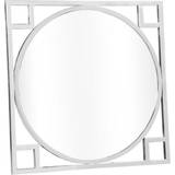 Sølv Spejle Dkd Home Decor Vægspejl Sølv Krystal Stål (70 x 2 x 70 cm) Vægspejl
