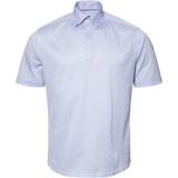 Eton Polotrøjer Eton Contemporary Fit Piqué Polo Shirt - Blue
