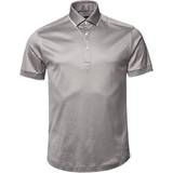 Eton Polotrøjer Eton Contemporary-Fit Contrast Trim Polo Shirt - Grey