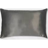Puder Slip Silk Bed Pillow Charcoal