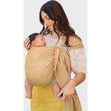 Bomuld - Gul Bære & Sidde Moby Wrap Ring sling