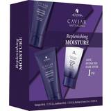 Fint hår - Varmebeskyttelse Gaveæsker & Sæt Alterna Caviar Antiaging Moisture Replenishing Trial Kit