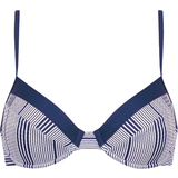Triumph Summer Waves Underwire Bikini Bra - Blue Patterned