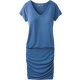 Kort ærme - Plisseret Kjoler Prana Foundation Dress - Sunbleached Blue Heather
