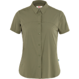 Dame - Grøn - Trykknapper Skjorter Fjällräven High Coast Lite Shirt SS W - Green