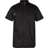 Herre Skjorter på tilbud FE Engel Standard Short-Sleeved Shirt - Black