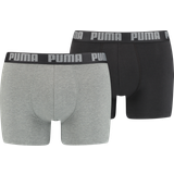 Puma Basic Boxer 2-pack - Black/Grey