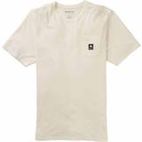 Burton Herre T-shirts Burton Colfax Organic Short Sleeve T-shirt - Stout White