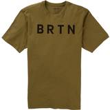 Burton Herre T-shirts Burton BRTN Short Sleeve T-shirt - Martini Olive