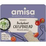 Amisa Kiks, Knækbrød & Skorper Amisa Organic Gluten Free Buckwheat Crispbread 120g