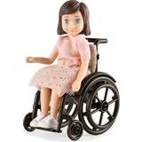 Dukkehusdukker Dukker & Dukkehus Lundby Dollshouse Doll with Wheelchair