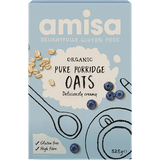 Amisa Korn, Müsli & Grød Amisa Organic Gluten Free Pure Porridge Oats 325g