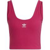 32 - Dame - Viskose T-shirts & Toppe adidas Adicolor Essential Rib Tank Top - Rod