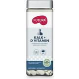 Kalk tabletter Futura Kalk + D Vitamin 350 stk