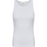 Gestuz Dame T-shirts & Toppe Gestuz DrewGZ Jersey Top - Bright White