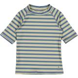 UV-beskyttelse - Økologisk bomuld Badetøj Wheat Swim T-Shirt Jackie SS - Bluefin Stripe (1711f-169r-9088)