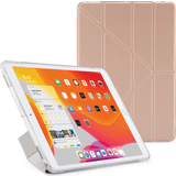 Guld Tabletetuier Pipetto iPad 10.2Origami Case Metallic Rose Gold"