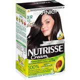 Arganolier Permanente hårfarver Garnier Nutrisse Cream #3,12 Frozen Brown 824ml