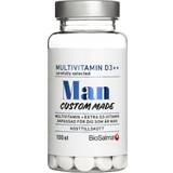 Biosalma d3 vitamin BioSalma Multivitamin D3++ Man 100 stk