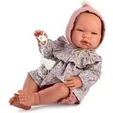 Babydukker Dukker & Dukkehus ASI pigedukke, Maria 43 cm med kjole i Liberty-print