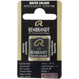 Rembrandt Farver Rembrandt akvarelfarve half pan – Oxide Black 735