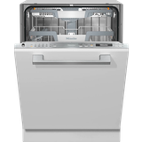Fuldt integreret - Program til halvt fyldt maskine - Rustfrit stål Opvaskemaskiner Miele G 7257 SCVi XXL Rustfrit stål