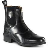 Støvler Vertigo Saturn Front-Zip Leather Paddock - Black