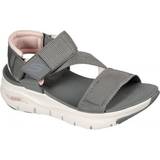36 ⅔ - Stof Hjemmesko & Sandaler Skechers Arch Fit Pop Retro - Grey/Pink