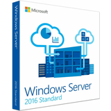 Operativsystem Microsoft Windows Server 2016 Standard 16 Core English (64-bit OEM)