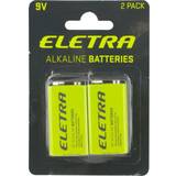ELETRA Batterier & Opladere ELETRA 9V Alkaline 2-pack