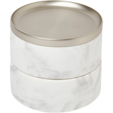 Umbra Tesora Jewelry Box - White/Nickel