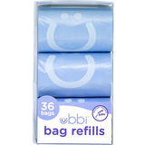 Ubbi Blå Pleje & Badning Ubbi On-The-Go Bag Refills 36-count