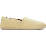 39 ½ - Lærred Lave sko Toms Heritage Alpargata Flats - Banana Yellow