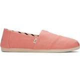 6,5 - Orange Lave sko Toms Heritage Alpargata Flats - Peach Pink