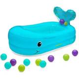 Badebassiner Infantino Whale Bubble Bath Inflatable Bath Tub(tm) Blue