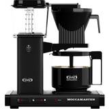 Justerbar varmepladetemperatur - Sort Kaffemaskiner Moccamaster Automatic S Matt Black