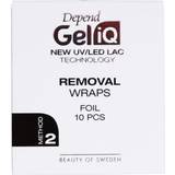 Neglelakfjernere Depend Gel iQ Removal Wraps Foil 10-pack
