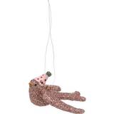 Pink Brugskunst Medusa Copenhagen Due Girl Suspension Christmas Tree Ornament 4cm