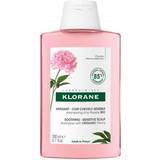 Klorane Tuber Hårprodukter Klorane Soothing Shampoo with Organic Peony for Sensitive Scalps 200ml