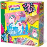 Diamond Paintings på tilbud SES Creative Diamond Painting Happy Animals