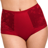 Ballonærmer - Blonder - Rød Tøj Miss Mary Lovely Lace Panty Girdle - English Red