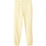 Drenge - Gul Bukser Name It Soft Elastic Waist Sweatpants - Double Cream (13198159)
