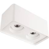 Hvid - IP21 Loftlamper Hide-a-lite Level Multi Box II 2L Loftplafond 24cm