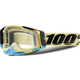 Motorcykeltilbehør 100% Crossbriller 100% Racecraft 2 Airblast, Gul/Sort