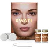 Farvede kontaktlinser Swati 6-Months Lenses Bronze 1-pack