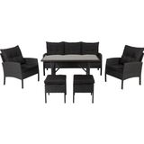 Venture Design Knock Loungesæt, 1 borde inkl. 2 stole & 1 sofaer